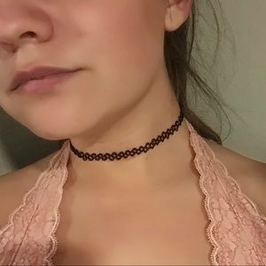 Simple Black Choker